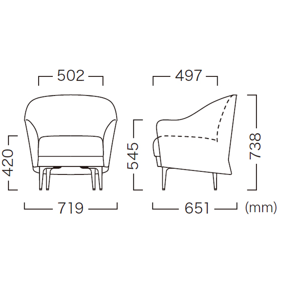 VSF-172-CP-XX - KAWAJUN Public Furniture International - 河淳